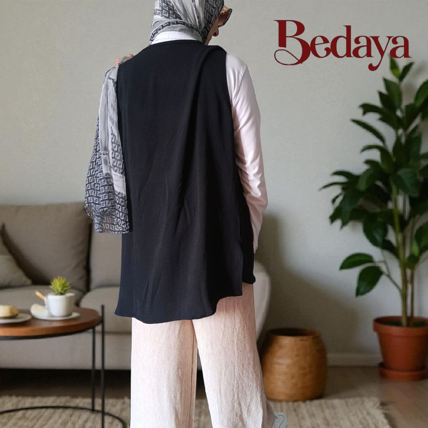 No Sleeve tank top - Bedaya Moda