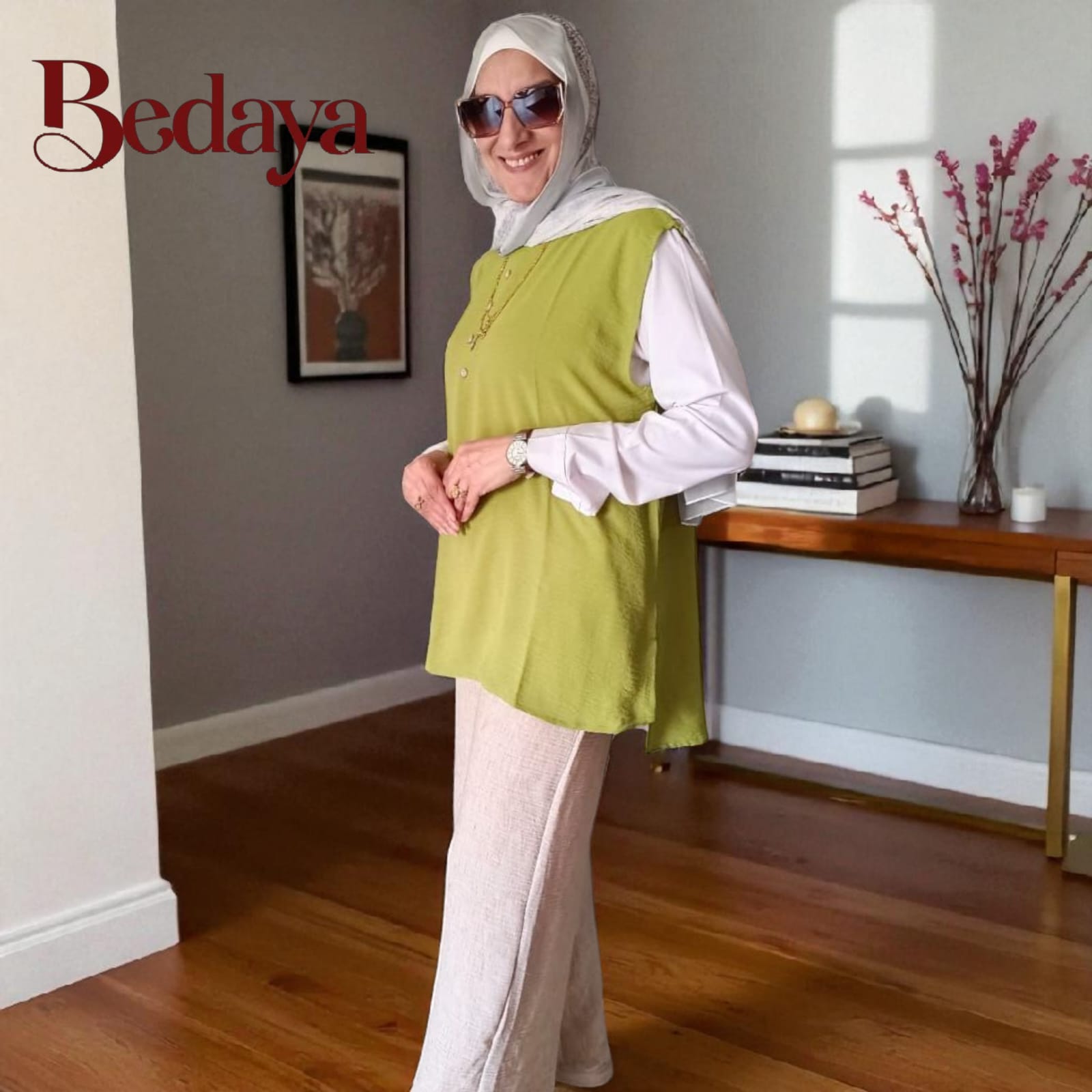 No Sleeve tank top - Bedaya Moda