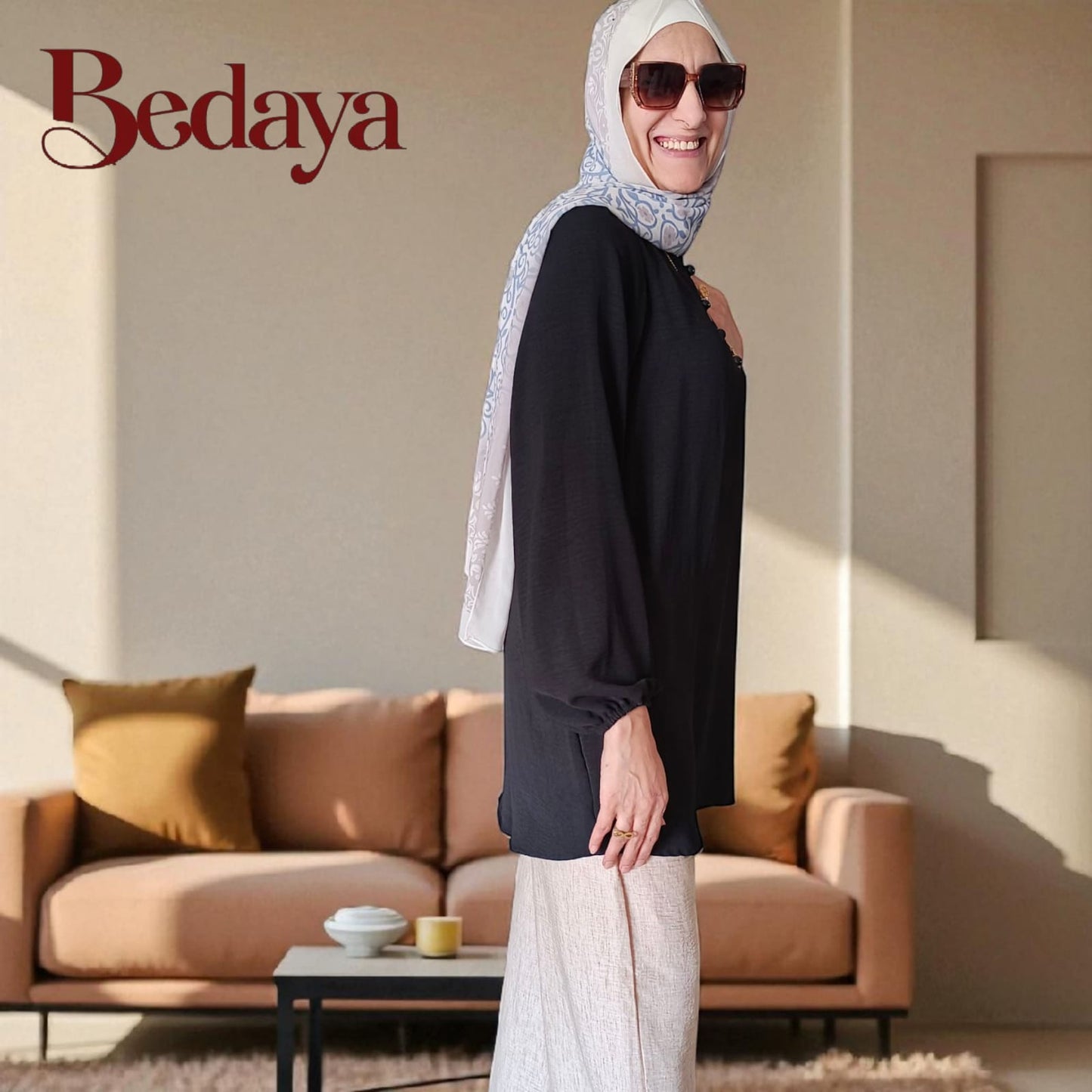 Long Sleeve Blouse - Bedaya Moda