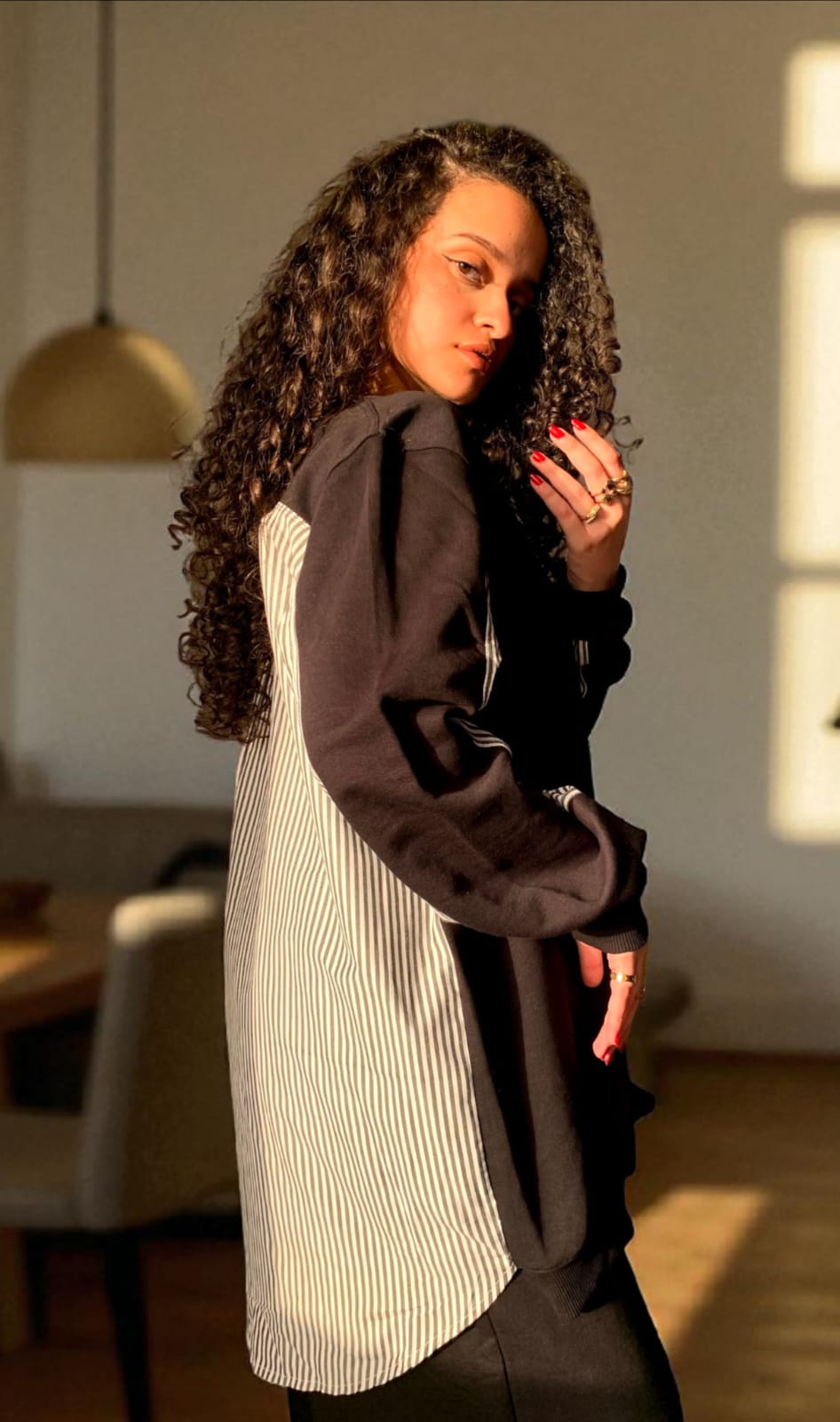 Stay cool and stylish with the cotton Sweatshirt — lightweight, breathable, and perfect for layering on breezy summer days.