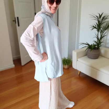 No Sleeve top - Bedaya Moda