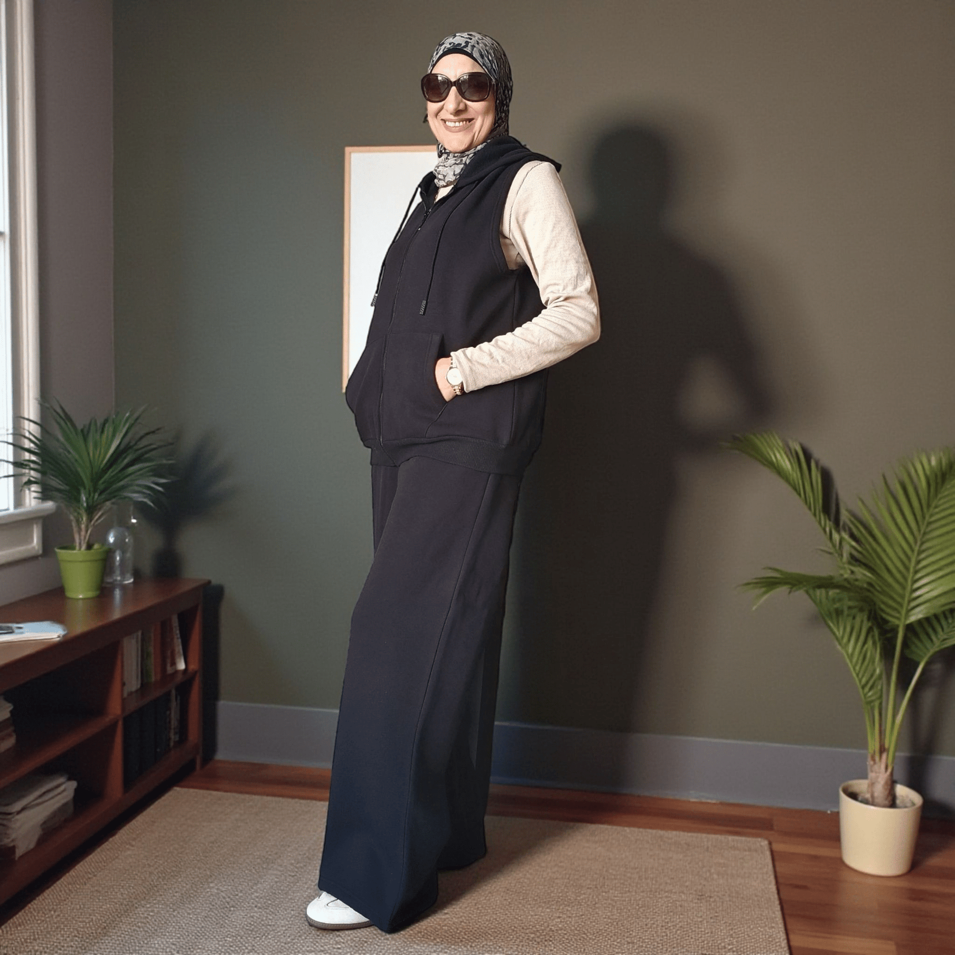 Milton No sleeve Casual Suit - Bedaya Moda